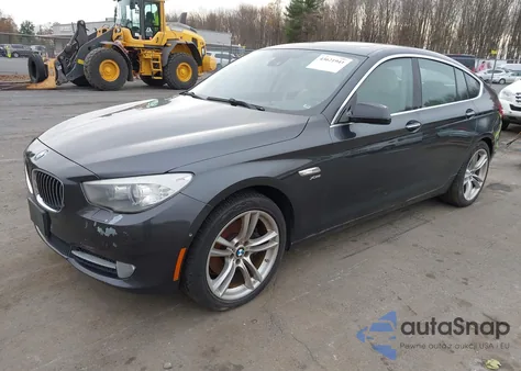 2011 BMW 535I Gran Turismo xDrive из США, поврежденный, VIN WBASP2C57BC337531